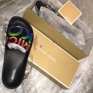 Michael Kors colorful diamonds.